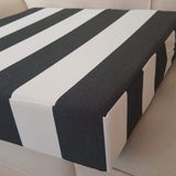 Sunbrella Canvas Cabana Classic Outdoor Boxed Cushion Slipcover Patio Replacement Cover