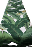 Tommy Bahama  Indoor Linen Cotton Swaying Palms Aloe Table Runner