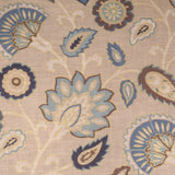 Set of 3 Floral Printed Linen Blend Chambray Indoor Cotton Throw Pillow Covers