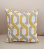 Indoor Outdoor Malcolm Gold Rush Pillow Cover with Zipper