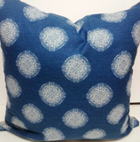 Ikat N Berkus Jatte Paramount Baltic Indoor Pillow Covers with Zipper