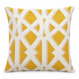 Housse de coussin d'intérieur Magna Blend Cadet Oatmeal avec fermeture éclair
