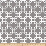 Indoor Cotton Pillow Cover Gotcha Grey with Zipper