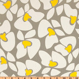 Helen Twill Storm Yellow Indoor Pillow Cover with Zipper