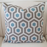 Magna Blend Cadet Oatmeal Indoor Pillow Cover with Zipper