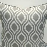 Nicole Twill Storm Tear Drop Indoor Pillow Cover with Zipper