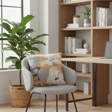 Set of TWO 16x16 Robert Allen Aptura Amber Indoor Pillow Cover with zipper