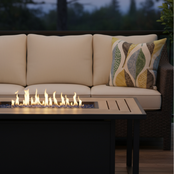 Robert Allen Indoor Outdoor Baja Fronds Pillow Cover with Zipper