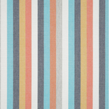 Sunbrella Acrylic Surround Sunrise Stripes Indoor Outdoor Pillow Cover with Zipper