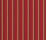Sunbrella Acrylic Harwood Crimson Stripes Indoor Outdoor Pillow Cover with Zipper
