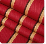 Sunbrella Acrylic Harwood Crimson Stripes Indoor Outdoor Pillow Cover with Zipper