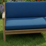 Sunbrella Canvas Regatta Boxed Patio Cushion Cover Slipcover