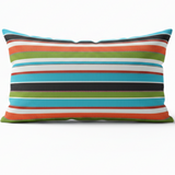 Set of TWO Lumbar 20x12 Sunbrella Carousel Confetti Indoor Outdoor Pillow Covers