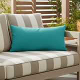 Sunbrella Acrylic Canvas Aruba Indoor Outdoor Pillow Cover with zipper