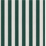 Sunbrella Acrylic Mason Forest Green Stripes Outdoor Pillow Cover