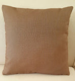 Sunbrella Flagship Cocoa Indoor Outdoor Pillow Cover with Zipper