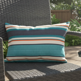 Set of TWO Lumbar 18x12 Sunbrella Token Surfside Indoor Outdoor Pillow Covers