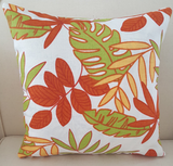 Tempo Botanical Floral Indoor Outdoor Pillow Cover with Zipper