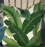 Tommy Bahama Tropical Swaying Palms Aloe Indoor Outdoor Pillow Cover