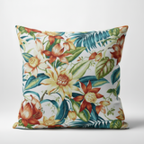 Botanical Glow Tiger Lily Indoor Outdoor Pillow Cover with Zipper