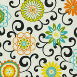 Beautiful Multi Color Modern Floral Pom Pom Confetti Indoor Table Runner