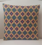 IKAT Multi Color  Inspiration Indoor Pillow Cover with Zipper