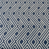 Sunbrella Acrylic Integrated Indigo Indoor Outdoor Pillow Cover with Zipper