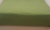 Sunbrella Cast Moss Green Boxed Cushion Slipcover Outdoor Patio Replacement Cover