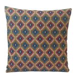 IKAT Multi Color Waverly Indoor Pillow Cover with Zipper