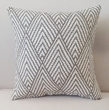 SET of 2 - 14x14 Lacefield Tahitian Stitch Tusk Indoor Pillow Covers with Zipper