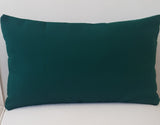 Sunbrella Acrylic Canvas Forest Green Indoor Outdoor Pillow Cover