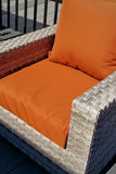 Sunbrella Tuscan Boxed Patio Cushion Cover Slipcover