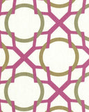 Set of TWO Lattice Perfect Fit Indoor Pillow Cover with zipper