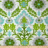 Waverly Santa Maria Mint Julep Indoor Outdoor Pillow Cover with Zipper